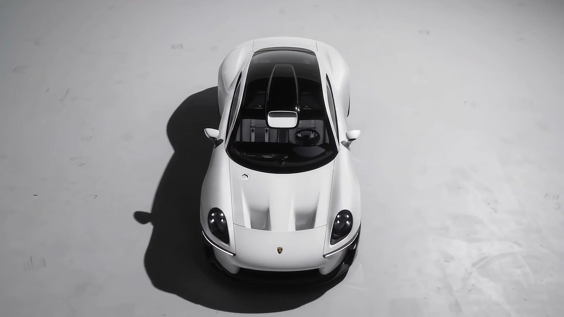 Porsche Mission S Bird's-Eye Top