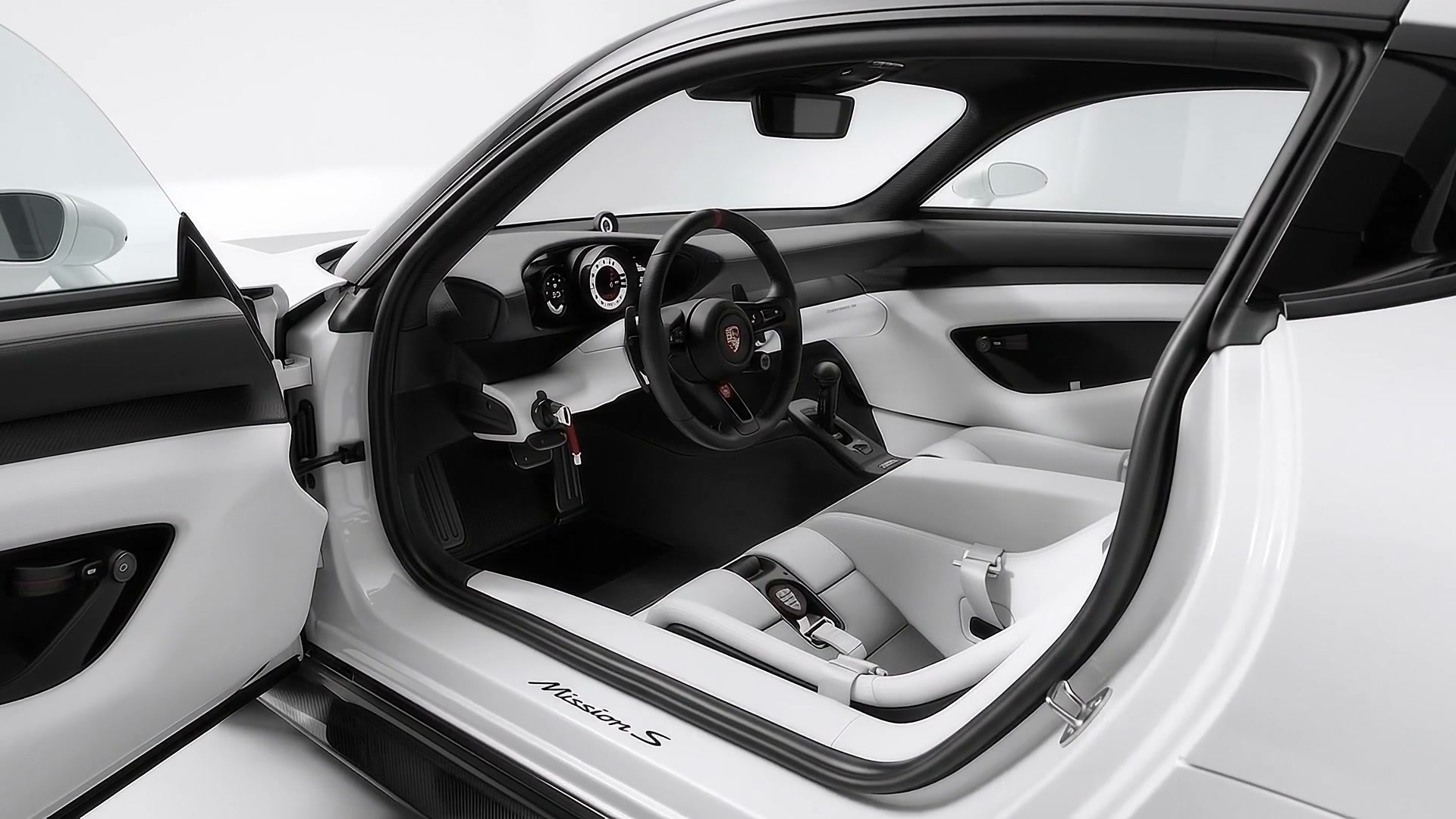 Porsche Mission S Canopy Door Open