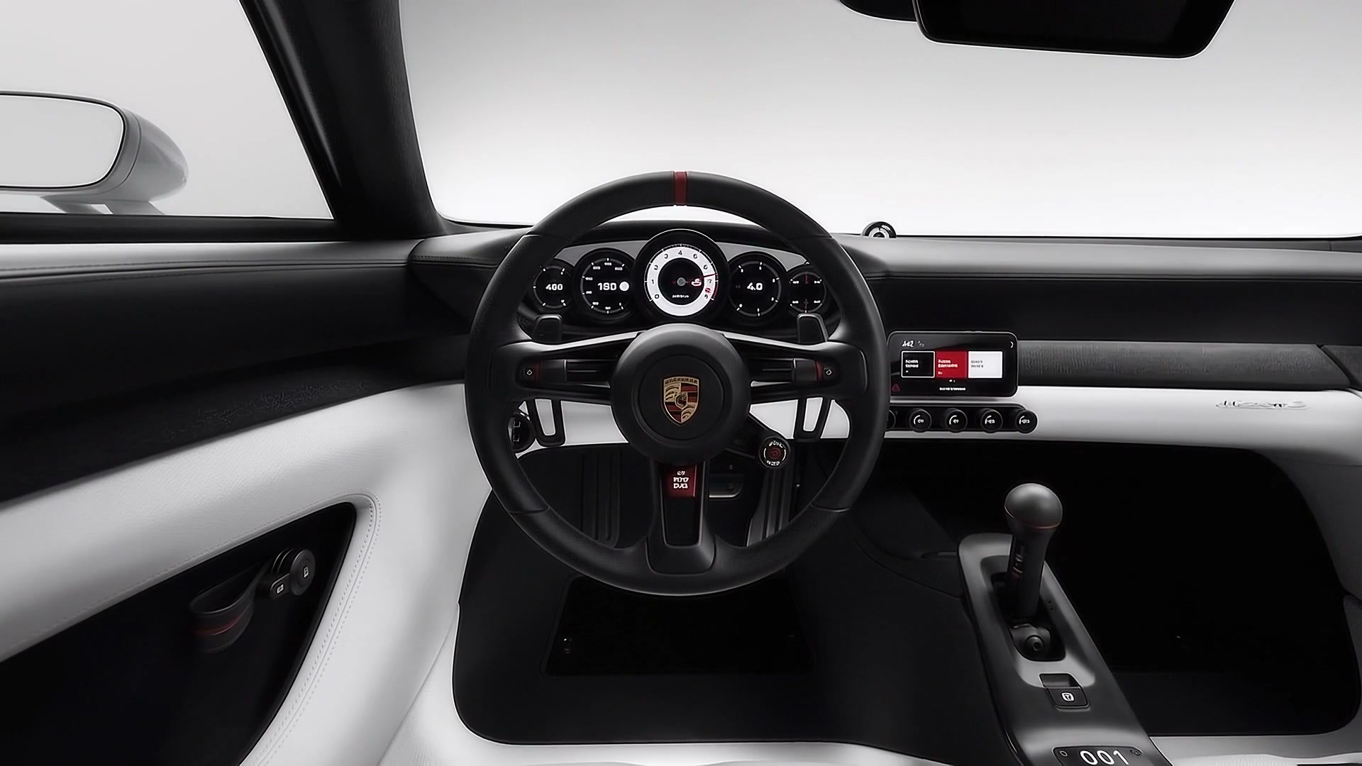 Porsche Mission S Cockpit POV