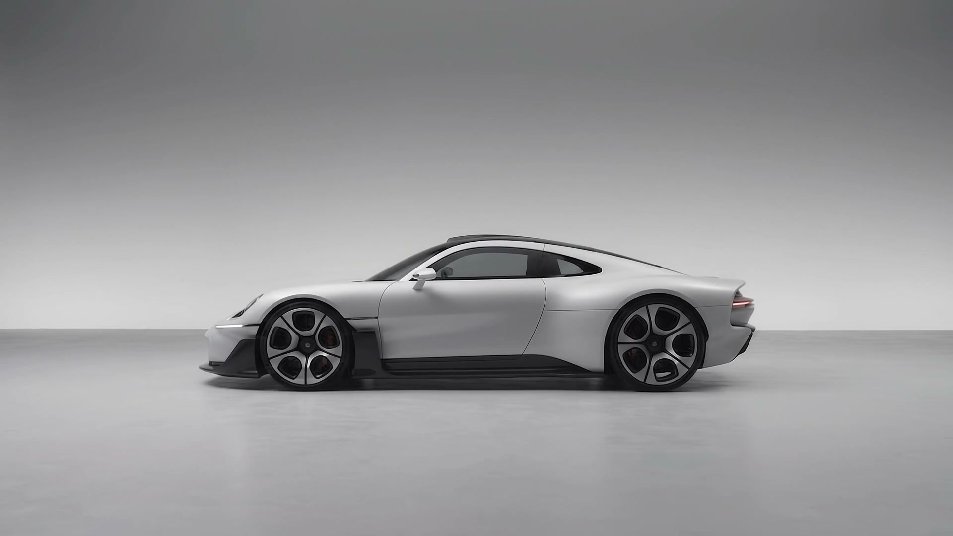 Porsche Mission S Side Profile