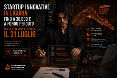 Startup innovative in Liguria: fino a 30.000 € a fondo perduto, ma la finestra si chiude il 31 luglio