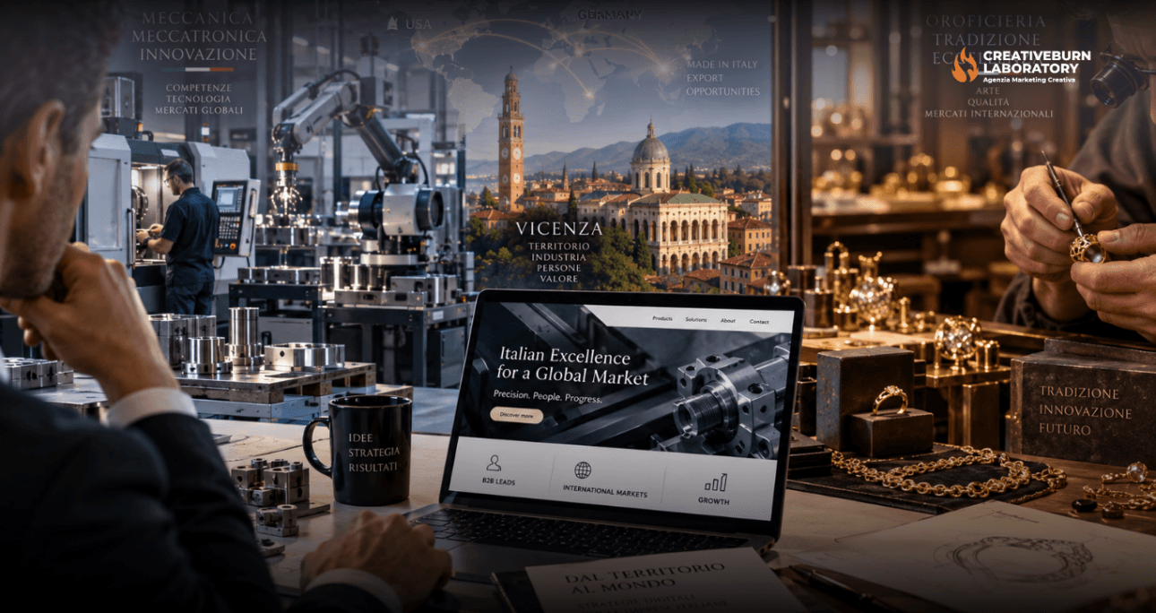 Web Agency a Vicenza: Strategie Digitali per il Distretto Metalmeccanico e Orafo
