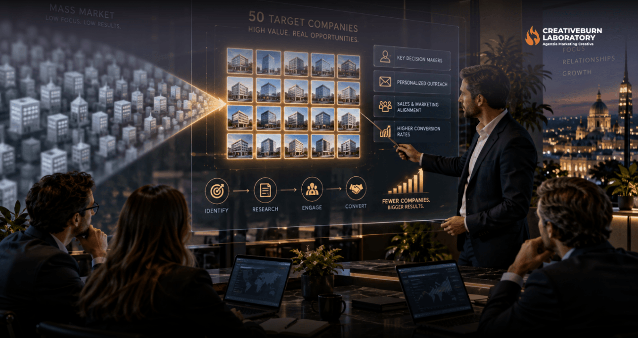 Account-Based Marketing (ABM) per PMI: Come Conquistare 50 Grandi Clienti Target