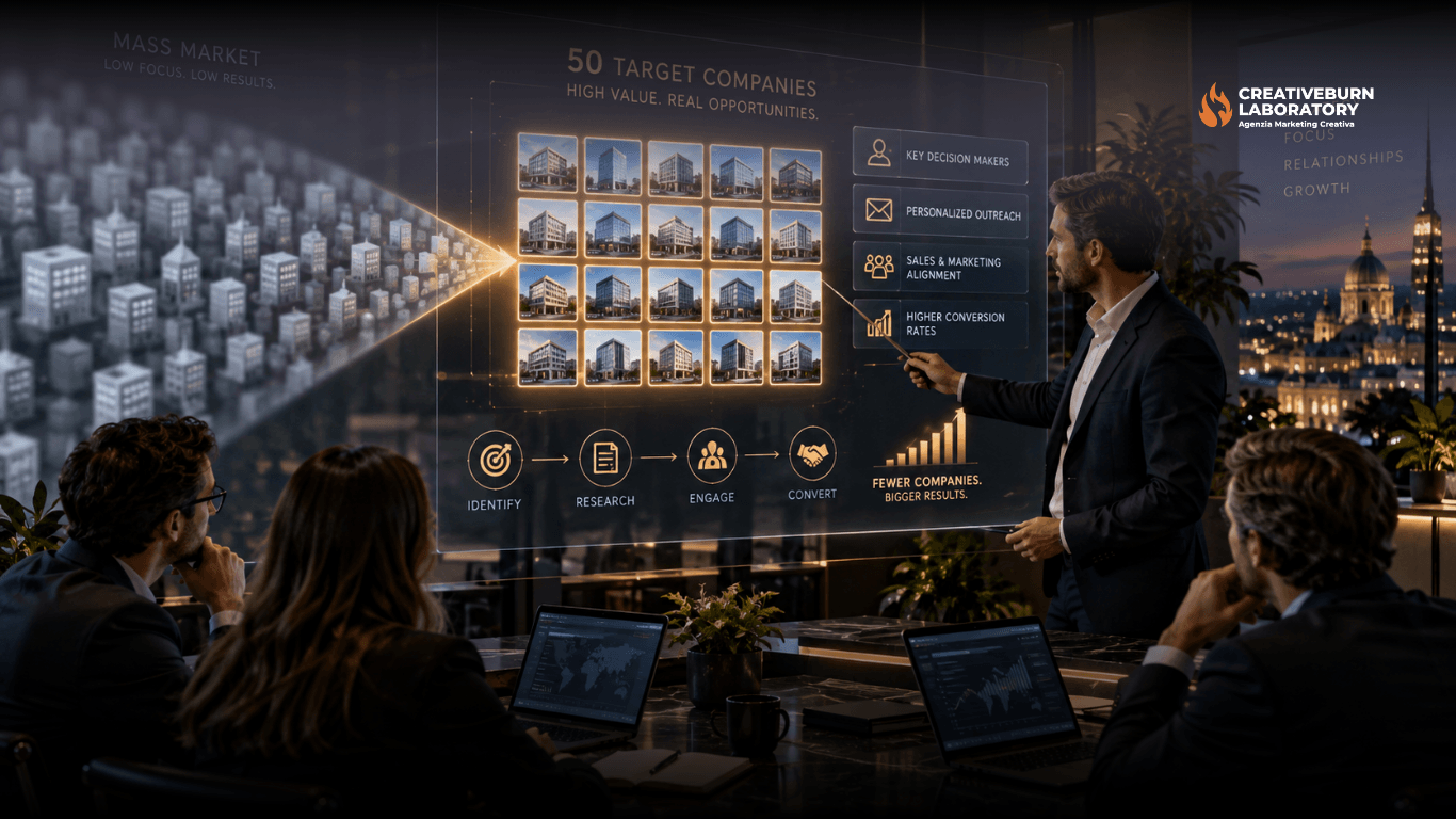 Account-Based Marketing (ABM) per PMI: Come Conquistare 50 Grandi Clienti Target