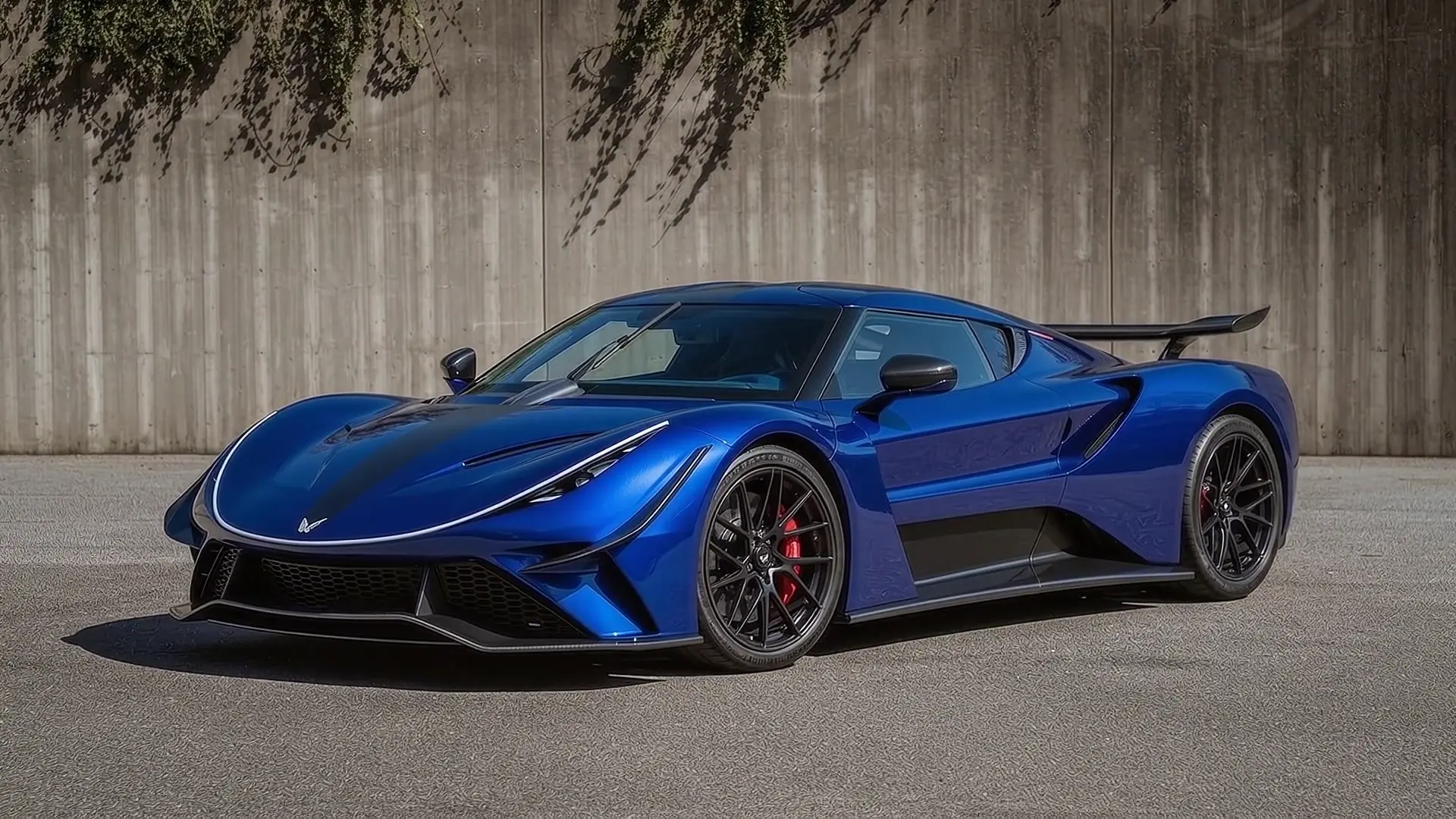 Electron Quasar 2,300 HP 3D Hypercar Showroom